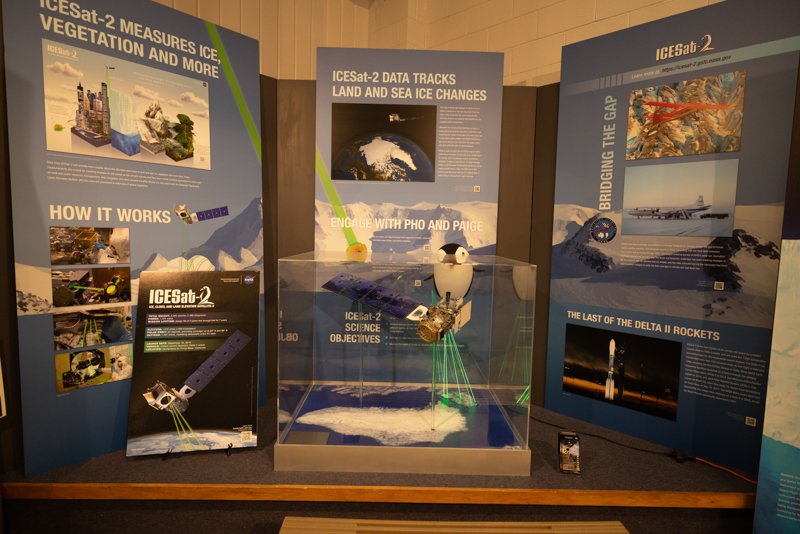display for ICESat